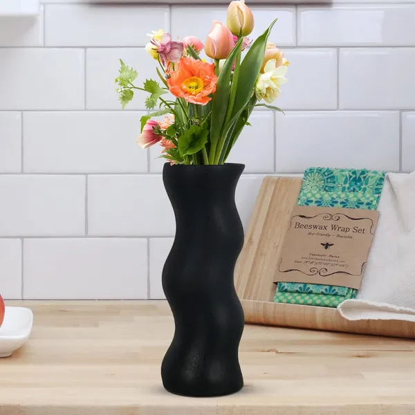Piper_Big_Black_Ceramic_Flower_Vase_For_Living_Room,_Bedroom,_Dining_Table,_Home_Decoration_(H_-_22_X_Od_-_8_X_Ud_-_7_Cm)