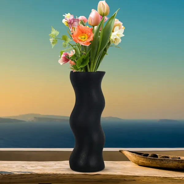 Piper_Big_Black_Ceramic_Flower_Vase_For_Living_Room,_Bedroom,_Dining_Table,_Home_Decoration_(H_-_22_X_Od_-_8_X_Ud_-_7_Cm)