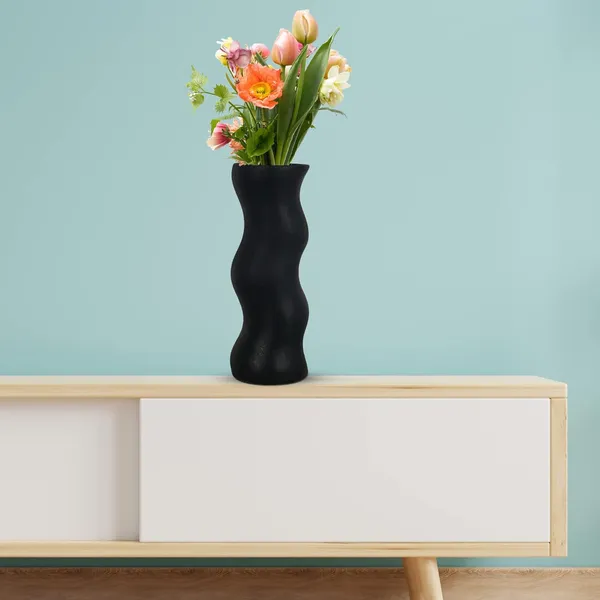 Piper_Big_Black_Ceramic_Flower_Vase_For_Living_Room,_Bedroom,_Dining_Table,_Home_Decoration_(H_-_22_X_Od_-_8_X_Ud_-_7_Cm)