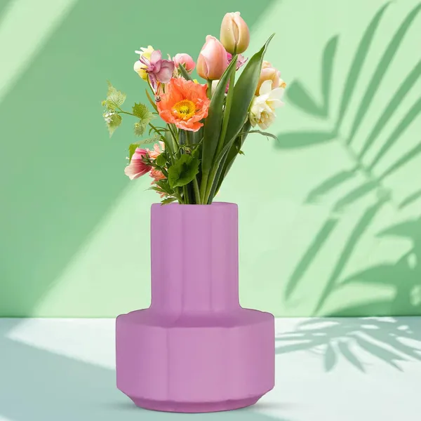 Zoey_Purple_Ceramic_Flower_Vase_For_Living_Room,_Bedroom,_Dining_Table,_Home_Decoration_(H_-_17.5_X_Od_-_14_X_Ud_-_7_Cm)