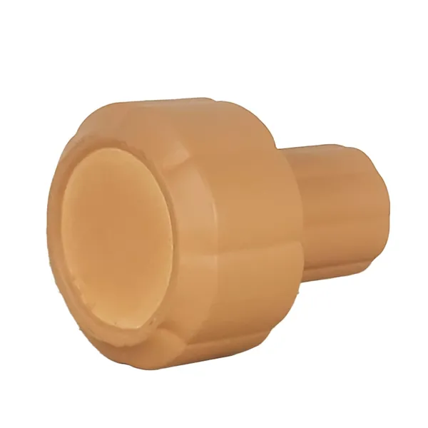 Zoey_Ginger_Ceramic_Flower_Vase_For_Living_Room,_Bedroom,_Dining_Table,_Home_Decoration_(H_-_17.5_X_Od_-_14_X_Ud_-_7_Cm)