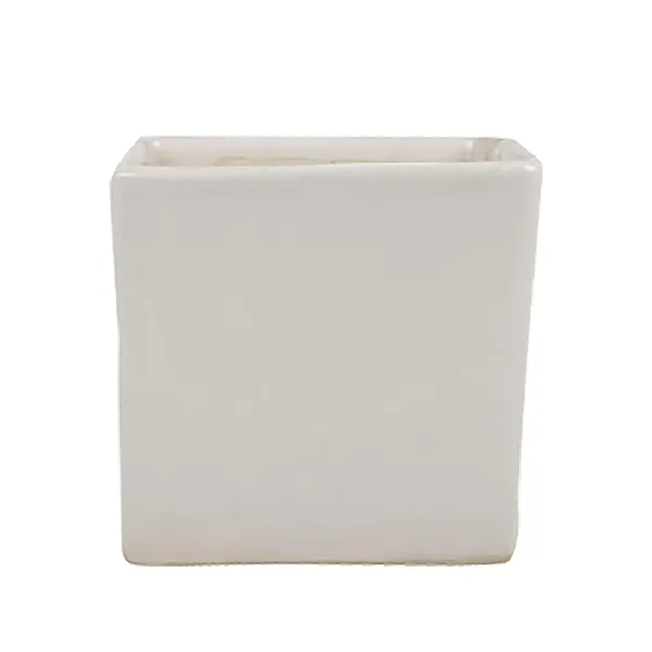 Alora_4_Inch_Square_Box_White_Ceramic_Pots_For_Indoor_Plants,Planters,Flower,Gamla,Outdoor,Balcony,Home,Square,Garden,Office_Decor,Succulent(L-10_X_W-10_X_H-10_Cm)