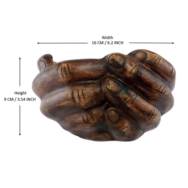 Hand_Ceramic_Pot_For_Indoor_Plants_Planters_Flower_Pots_Indoor_Or_Outdoor_Balcony_Home_Garden_Office_Decor_&_Succulent_Pots_(L:18_Cm,_W:16_Cm,_H:9_Cm)(Antique)