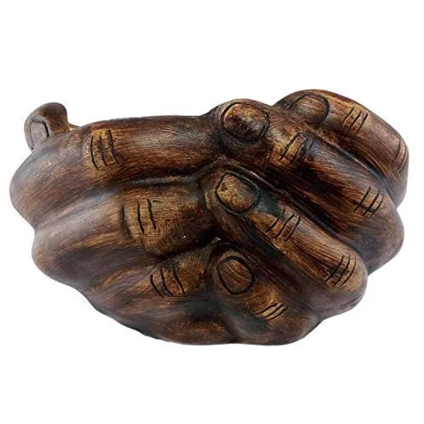 Hand_Ceramic_Pot_For_Indoor_Plants_Planters_Flower_Pots_Indoor_Or_Outdoor_Balcony_Home_Garden_Office_Decor_&_Succulent_Pots_(L:18_Cm,_W:16_Cm,_H:9_Cm)(Antique)