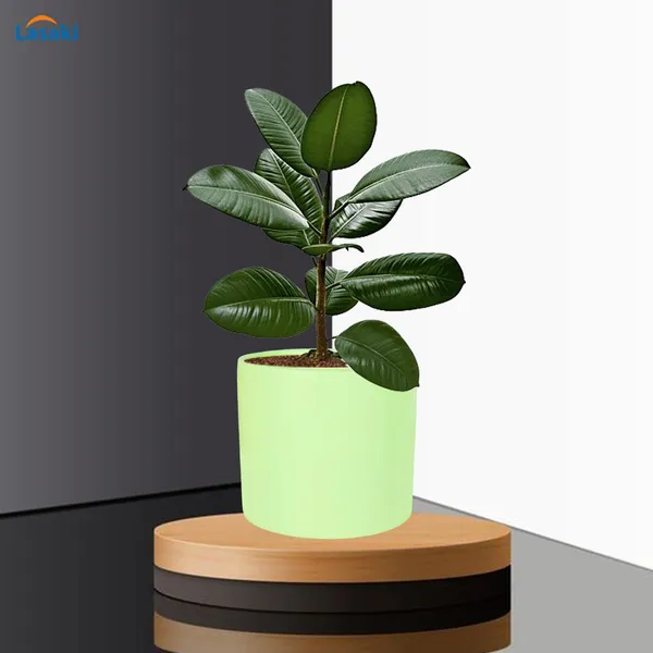 Sara_5_Inch_Mint_Ceramic_Pots_For_Indoor_Plants,_Planters,_Flower,_Pots,_Gamla,Outdoor,Balcony,Home,Round,Garden,_Office_Decor,Succulent(H_-_13_X_D_-_14_Cm)