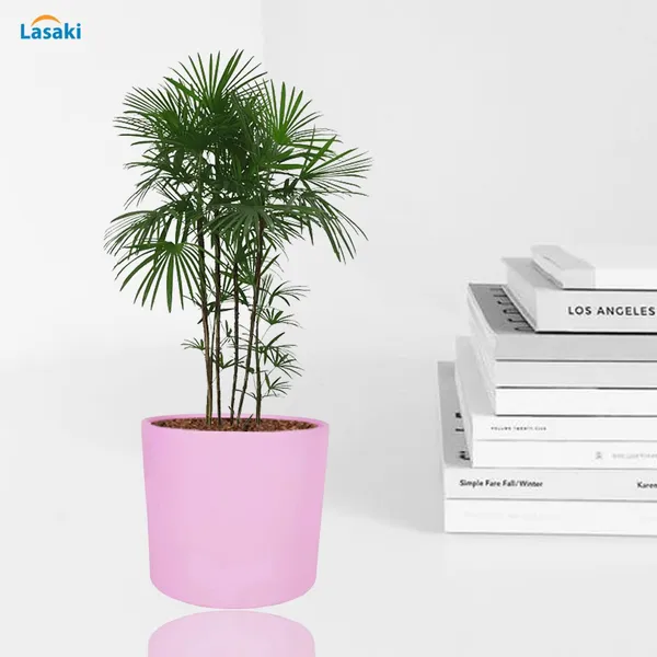 Sara_5_Inch_Purple_Ceramic_Pots_For_Indoor_Plants,_Planters,_Flower,_Pots,_Gamla,Outdoor,Balcony,Home,Round,Garden,_Office_Decor,Succulent(H_-_13_X_D_-_14_Cm)
