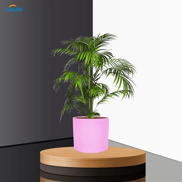 Sara_4_Inch_Purple_Ceramic_Pots_For_Indoor_Plants,_Planters,_Flower,_Pots,_Gamla,Outdoor,Balcony,Home,Round,Garden,_Office_Decor,Succulent(H_-_10.5_X_D_-_12_Cm)