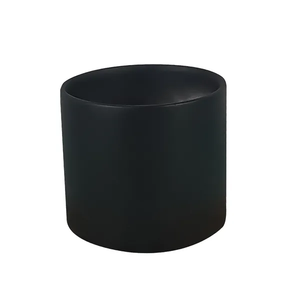Sara_4_Inch_Black_Ceramic_Pots_For_Indoor_Plants,_Planters,_Flower,_Pots,_Gamla,Outdoor,Balcony,Home,Round,Garden,_Office_Decor,Succulent(H_-_10.5_X_D_-_12_Cm)