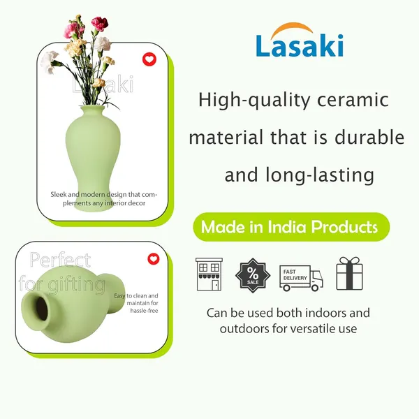 Apsara_Big_Mint_Ceramic_Flower_Vase_For_Living_Room,_Bedroom,_Dining_Table,_Home_Decoration,_Artificial_Flowers_(D_-_14_X_H_-_25_Cm)
