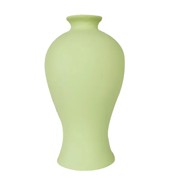 Apsara_Big_Mint_Ceramic_Flower_Vase_For_Living_Room,_Bedroom,_Dining_Table,_Home_Decoration,_Artificial_Flowers_(D_-_14_X_H_-_25_Cm)
