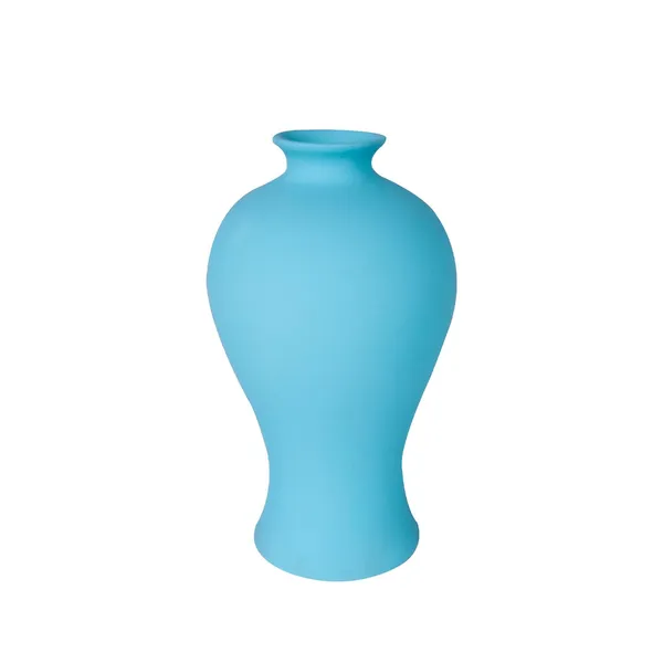 Apsara_Big_Aqua_Ceramic_Flower_Vase_For_Living_Room,_Bedroom,_Dining_Table,_Home_Decoration,_Artificial_Flowers_(D_-_14_X_H_-_25_Cm)