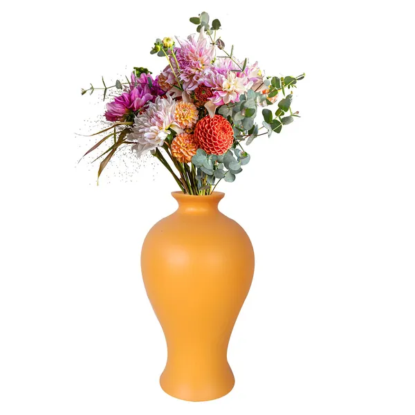 Apsara_Big_Lily_Ceramic_Flower_Vase_For_Living_Room,_Bedroom,_Dining_Table,_Home_Decoration,_Artificial_Flowers_(D_-_14_X_H_-_25_Cm)