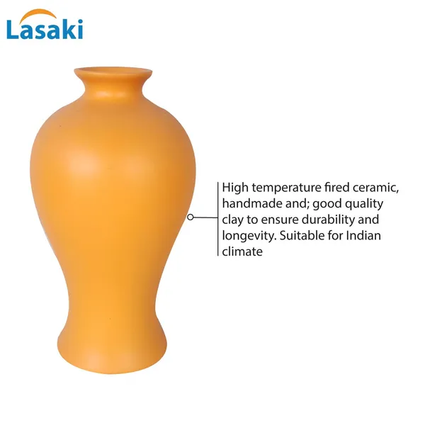Apsara_Big_Lily_Ceramic_Flower_Vase_For_Living_Room,_Bedroom,_Dining_Table,_Home_Decoration,_Artificial_Flowers_(D_-_14_X_H_-_25_Cm)
