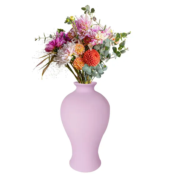 Apsara_Big_Purple_Ceramic_Flower_Vase_For_Living_Room,_Bedroom,_Dining_Table,_Home_Decoration,_Artificial_Flowers_(D_-_14_X_H_-_25_Cm)