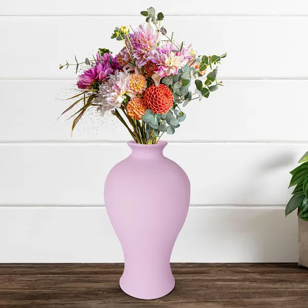 Apsara_Big_Purple_Ceramic_Flower_Vase_For_Living_Room,_Bedroom,_Dining_Table,_Home_Decoration,_Artificial_Flowers_(D_-_14_X_H_-_25_Cm)