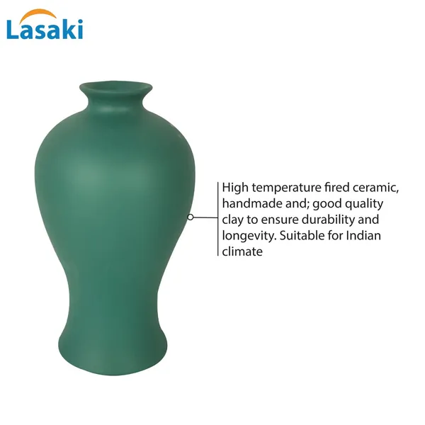 Apsara_Big_Deep_Jungle_Ceramic_Flower_Vase_For_Living_Room,_Bedroom,_Dining_Table,_Home_Decoration,_Artificial_Flowers_(D_-_14_X_H_-_25_Cm)