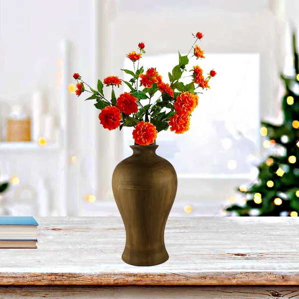Apsara_Small_Antique_Ceramic_Flower_Vase_For_Living_Room,_Bedroom,_Dining_Table,_Home_Decoration,_Artificial_Flowers_(D_-_11.5_X_H_-_20_Cm)