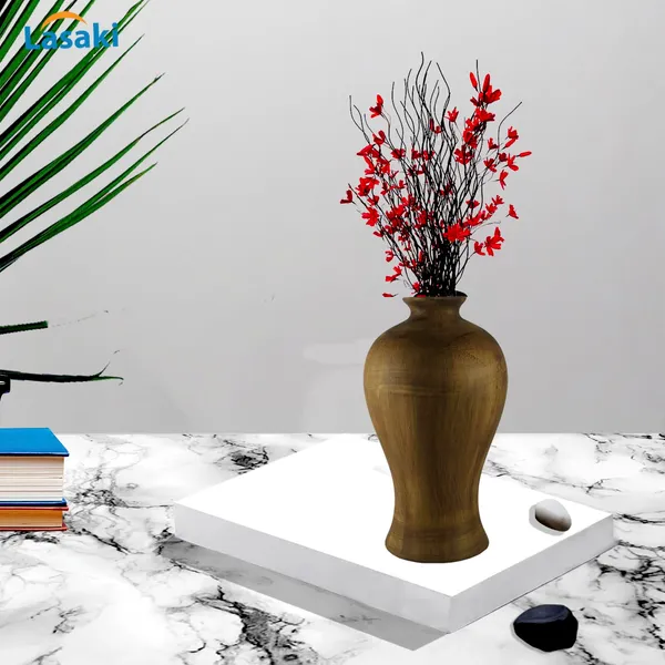 Apsara_Small_Antique_Ceramic_Flower_Vase_For_Living_Room,_Bedroom,_Dining_Table,_Home_Decoration,_Artificial_Flowers_(D_-_11.5_X_H_-_20_Cm)