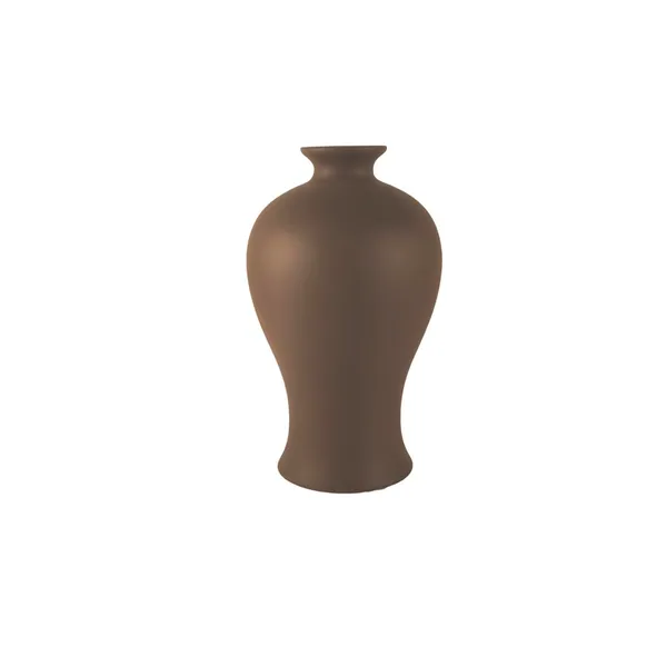 Apsara_Small_Truffle_Ceramic_Flower_Vase_For_Living_Room,_Bedroom,_Dining_Table,_Home_Decoration,_Artificial_Flowers_(D_-_11.5_X_H_-_20_Cm)