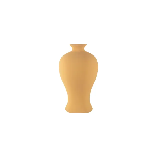 Apsara_Small_Ginger_Ceramic_Flower_Vase_For_Living_Room,_Bedroom,_Dining_Table,_Home_Decoration,_Artificial_Flowers_(D_-_11.5_X_H_-_20_Cm)