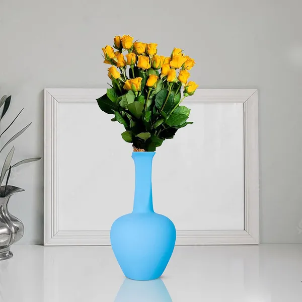 Anjani_Small_Aqua_Ceramic_Flower_Vase_For_Living_Room,_Bedroom,_Dining_Table,_Home_Decoration,_Artificial_Flowers_(D_-_12_X_H_-_20_Cm)