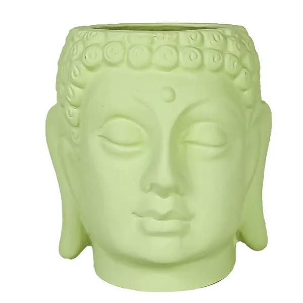 Buddha_6_Mint_Ceramic_Pots_For_Indoor_Plants,_Planters,_Flower,_Pots,_Gamla,Outdoor,Balcony,Home,Round,Garden,_Office_Decor,Succulent(H_-_15.5_X_D_-_16_Cm)