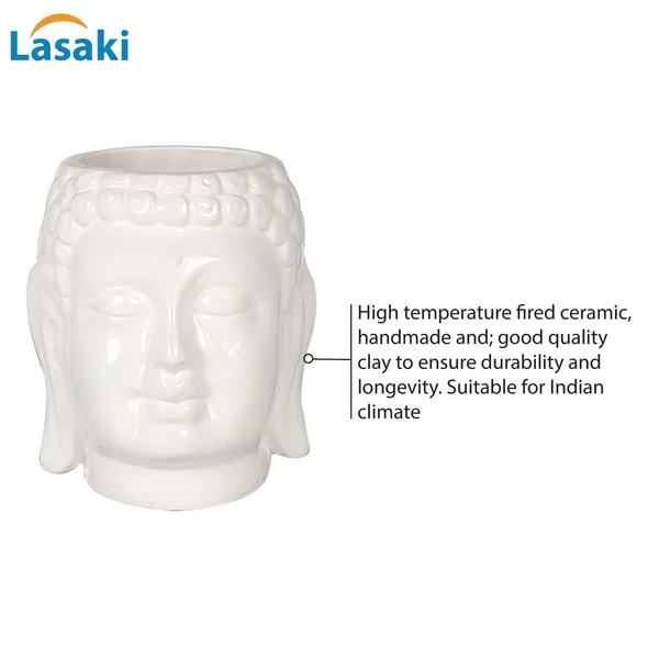 Buddha_6_White_Ceramic_Pots_For_Indoor_Plants,_Planters,_Flower,_Pots,_Gamla,Outdoor,Balcony,Home,Round,Garden,_Office_Decor,Succulent(H_-_15.5_X_D_-_16_Cm)