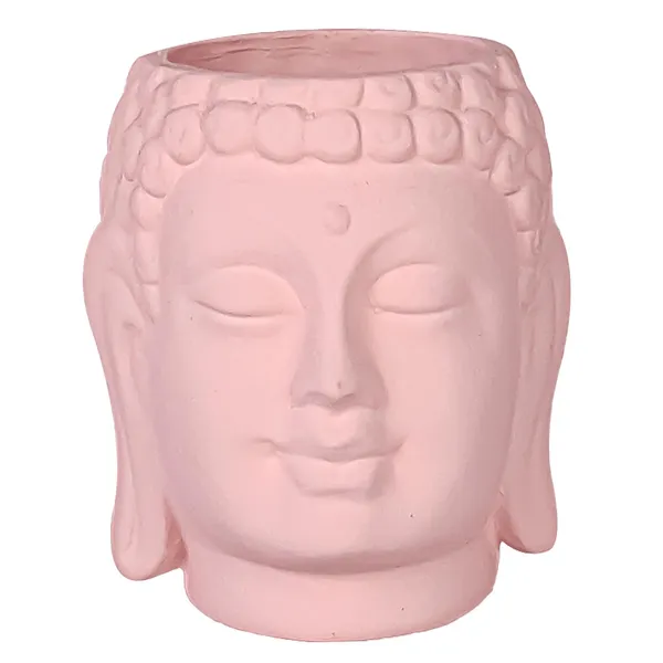 Buddha_6_Pink_Ceramic_Pots_For_Indoor_Plants,_Planters,_Flower,_Pots,_Gamla,Outdoor,Balcony,Home,Round,Garden,_Office_Decor,Succulent(H_-_15.5_X_D_-_16_Cm)