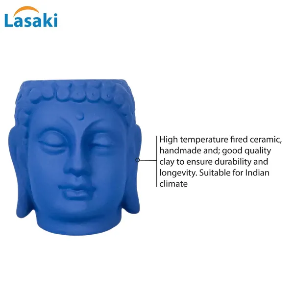 Buddha_6_Blue_Ceramic_Pots_For_Indoor_Plants,_Planters,_Flower,_Pots,_Gamla,Outdoor,Balcony,Home,Round,Garden,_Office_Decor,Succulent(H_-_15.5_X_D_-_16_Cm)