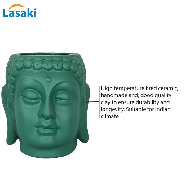 Buddha_6_Deep_Jungle_Ceramic_Pots_For_Indoor_Plants,_Planters,_Flower,_Pots,_Gamla,Outdoor,Balcony,Home,Round,Garden,_Office_Decor,Succulent(H_-_15.5_X_D_-_16_Cm)