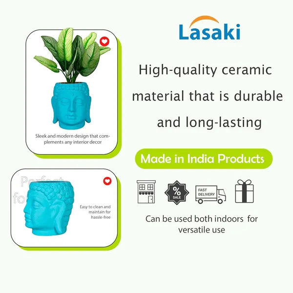 Buddha_3.5_Aqua_Ceramic_Pots_For_Indoor_Plants,_Planters,_Flower,_Pots,_Gamla,Outdoor,Balcony,Home,Round,Garden,_Office_Decor,Succulent(H_-_9_X_D_-_8.5_Cm)