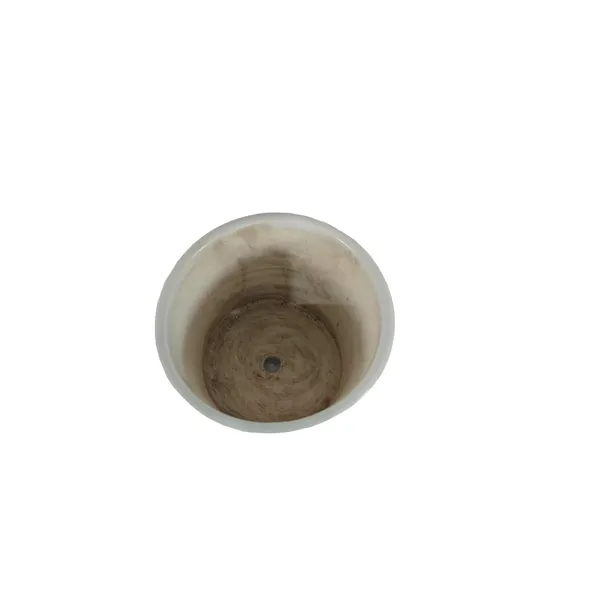 Pi_Pot_3_White_Ceramic_Pots_For_Indoor_Plants,_Planters,_Flower,_Pots,_Gamla,Outdoor,Balcony,Home,Round,Garden,_Office_Decor,Succulent(H_-_10_X_D_-_11_Cm)