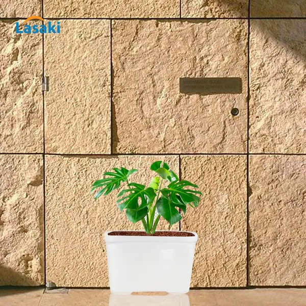 Tub_Small_White_Ceramic_Pots_For_Indoor_Plants,Planters,Gamla,Outdoor,Balcony,Home,Rectangle,Garden,Office_Decor,Succulent(L-15_X_W-9.5_X_H-9.5_Cm)