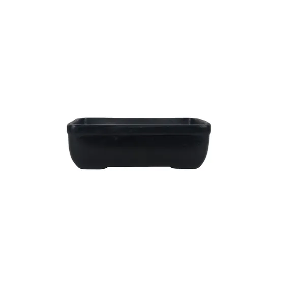 Rectangle_Black_Rec003_Ceramic_Pots_For_Indoor_Plants,Bonsai,Planters,Gamla,Outdoor,Balcony,Home,Garden,Office_Decor,Succulent(L_-_20_X_W_-_13_X_H_-_6.5_Cm)