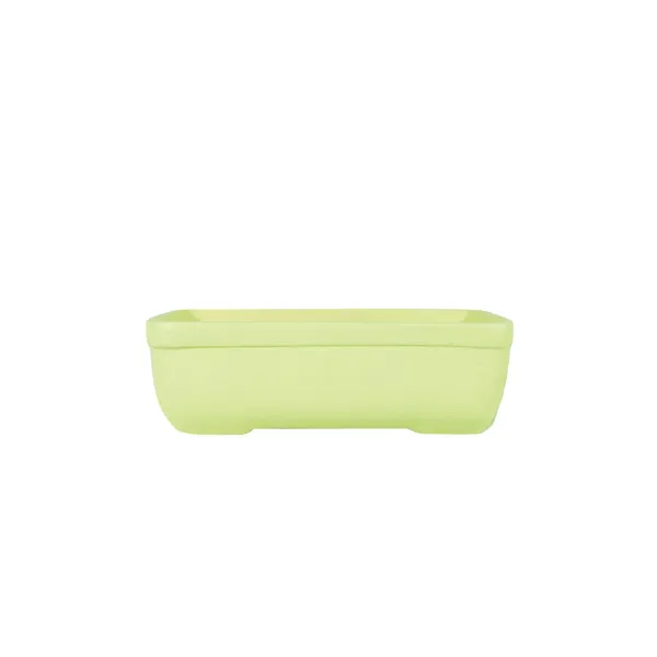 Rectangle_Mint_Rec002_Ceramic_Pots_For_Indoor_Plants,Bonsai,Planters,Gamla,Outdoor,Balcony,Home,Garden,Office_Decor,Succulent(L_-_26_X_W_-_18.5_X_H_-_7_Cm)