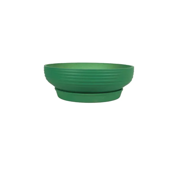 Camry_Medium_Deep_Jungle_With_Plate_R6_Deep_Jungle_Ceramic_Pots_For_Indoor,Bonsai,Planters,Home,Garden,Succulent(Camry_Medium-H-7.5Cmxd-23Cm,Plate-H-2.5Xd-16)