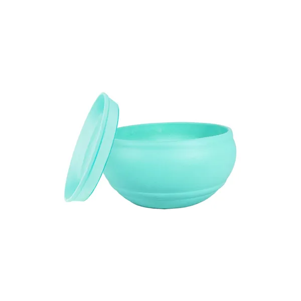 Bowl_Small_Aqua_With_Plate_Aqua_R4_Ceramic_Pots_For_Indoor_Plants,Planters,Flower,Gamla,Outdoor,Balcony,Home,Garden,Decor,Succulent(Bowl-H-8Cmxd-15Cm,Plate-H-2Xd-13Cm)