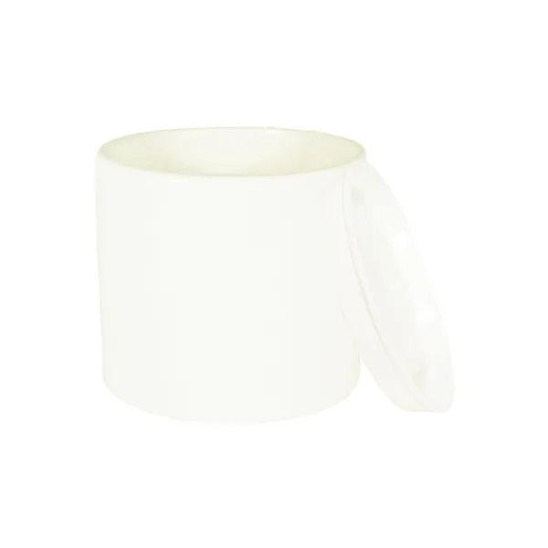 Sara_4_Inch_White_With_Plate_White_R5_Ceramic_Pots_For_Indoor_Plants,Planters,Flower,Gamla,Outdoor,Balcony,Home,Garden,Decor(Pot-H-10.5Cmxd-12Cm,Plate-H-2Xd-15Cm)