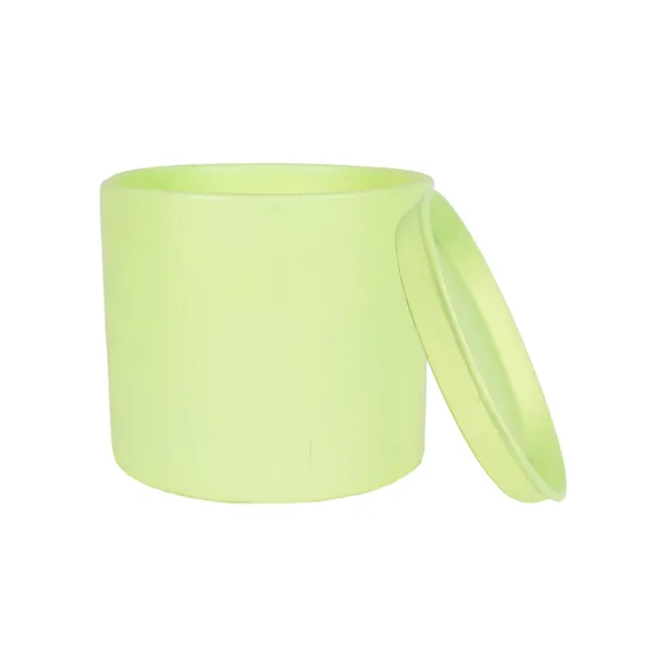 Sara_5_Inch_Mint_With_Plate_Mint_R6_Ceramic_Pots_For_Indoor_Plants,Planters,Flower,Gamla,Outdoor,Balcony,Home,Garden,Decor(Pot-H-13Cmxd-14Cm,Plate-H-2.5Xd-16Cm)