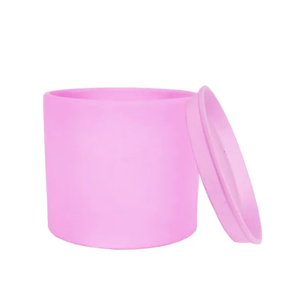 Sara_5_Inch_Purple_With_Plate_Purple_R6_Ceramic_Pots_For_Indoor_Plants,Planters,Flower,Gamla,Outdoor,Balcony,Home,Garden,Decor(Pot-H-13Cmxd-14Cm,Plate-H-2.5Xd-16Cm)