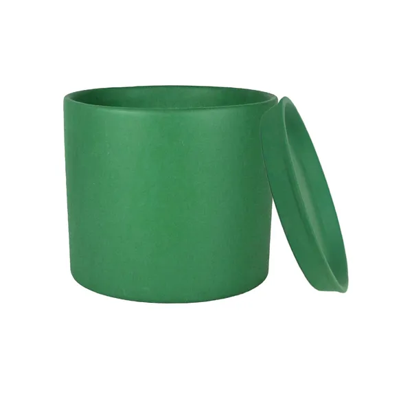 Sara_5_Inch_Deep_Jungle_With_Plate_Deep_Jungle_R6_Ceramic_Pots_For_Indoor_Plants,Planters,Flower,Gamla,Balcony,Home,Garden,Decor(Pot-H-13Cmxd-14Cm,Plate-H-2.5Xd-16Cm)