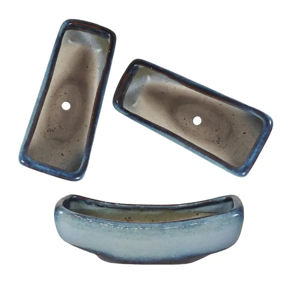 Skiff_Multi_Ceramic_Pots_For_Indoor_Plants,Bonsai,Planters,Gamla,Outdoor,Balcony,Home,Garden,Office_Decor,Succulent(L_-_28_X_W_-_10.5_X_H_-_10_Cm)