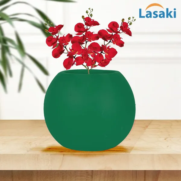 Peblo_Small_Deep_Jungle_Ceramic_Pots_For_Indoor_Plants,_Planters,Gamla,Outdoor,Balcony,Home,Round,Garden,_Office_Decor,Succulent(H_-_7_X_D_-_9_Cm)