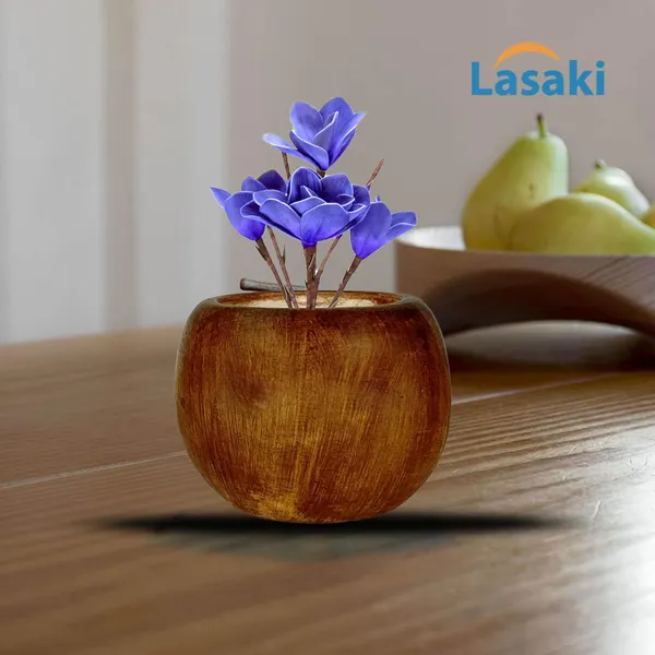 Peblo_Big_Antique_Ceramic_Pots_For_Indoor_Plants,_Planters,Gamla,Outdoor,Balcony,Home,Round,Garden,_Office_Decor,Succulent(H_-_8.5_X_D_-_11_Cm)