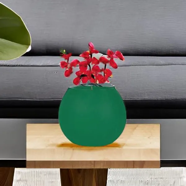 Peblo_Big_Deep_Jungle_Ceramic_Pots_For_Indoor_Plants,_Planters,Gamla,Outdoor,Balcony,Home,Round,Garden,_Office_Decor,Succulent(H_-_8.5_X_D_-_11_Cm)