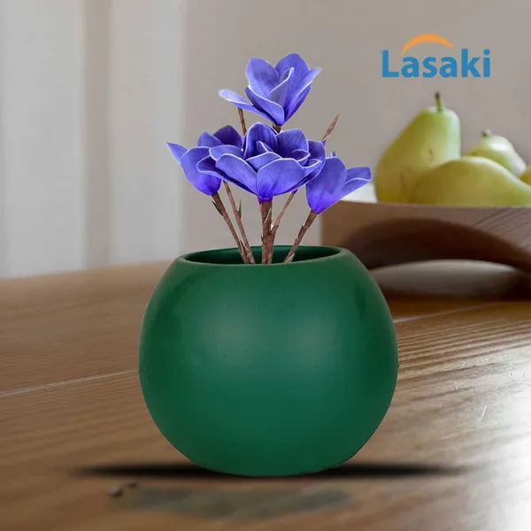 Peblo_Big_Deep_Jungle_Ceramic_Pots_For_Indoor_Plants,_Planters,Gamla,Outdoor,Balcony,Home,Round,Garden,_Office_Decor,Succulent(H_-_8.5_X_D_-_11_Cm)