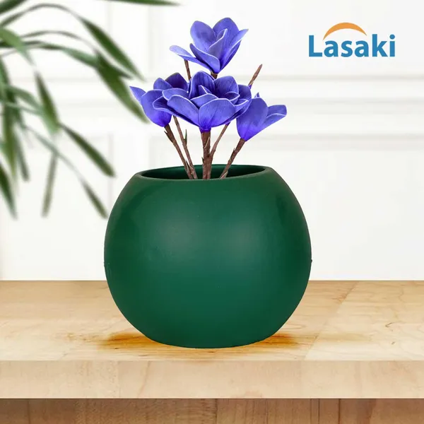 Peblo_Big_Deep_Jungle_Ceramic_Pots_For_Indoor_Plants,_Planters,Gamla,Outdoor,Balcony,Home,Round,Garden,_Office_Decor,Succulent(H_-_8.5_X_D_-_11_Cm)