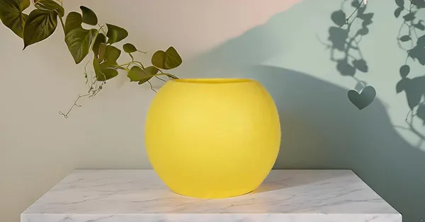 Peblo_Big_Saffron_Ceramic_Pots_For_Indoor_Plants,_Planters,Gamla,Outdoor,Balcony,Home,Round,Garden,_Office_Decor,Succulent(H_-_8.5_X_D_-_11_Cm)