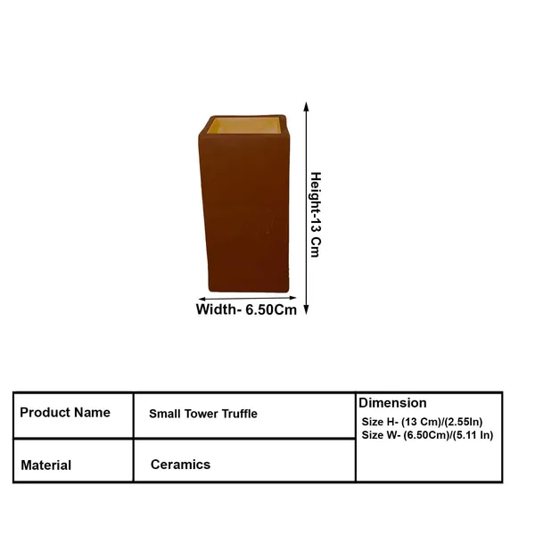Tower_Small_Truffle_Ceramic_Flower_Vase_For_Living_Room,_Bedroom,_Dining_Table,_Home_Decoration,_Artificial_Flowers_(L_-_6.5_X_W_-_6.5._X_H_-_13_Cm)
