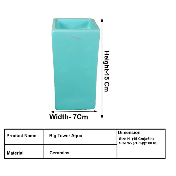 Tower_Big_Aqua_Ceramic_Flower_Vase_For_Living_Room,_Bedroom,_Dining_Table,_Home_Decoration,_Artificial_Flowers_(L_-_7_X_W_-_7_X_H_-_15_Cm)
